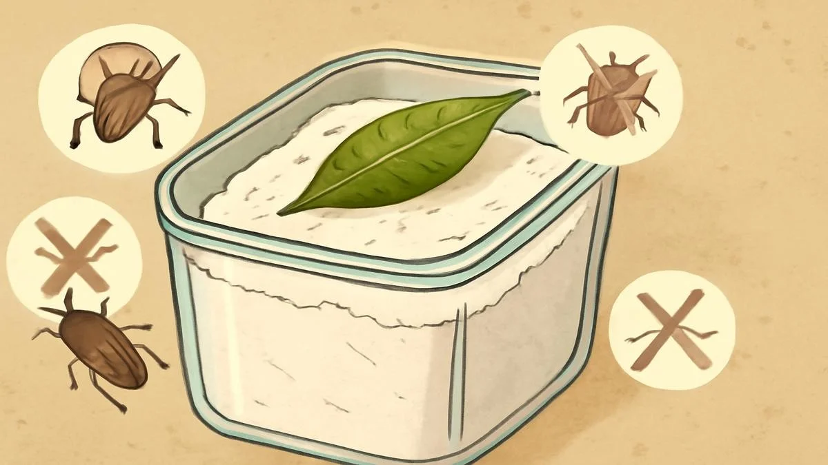 Dejte bobkový list do mouky: stoletý trik proti potravinovým molům. - image 1