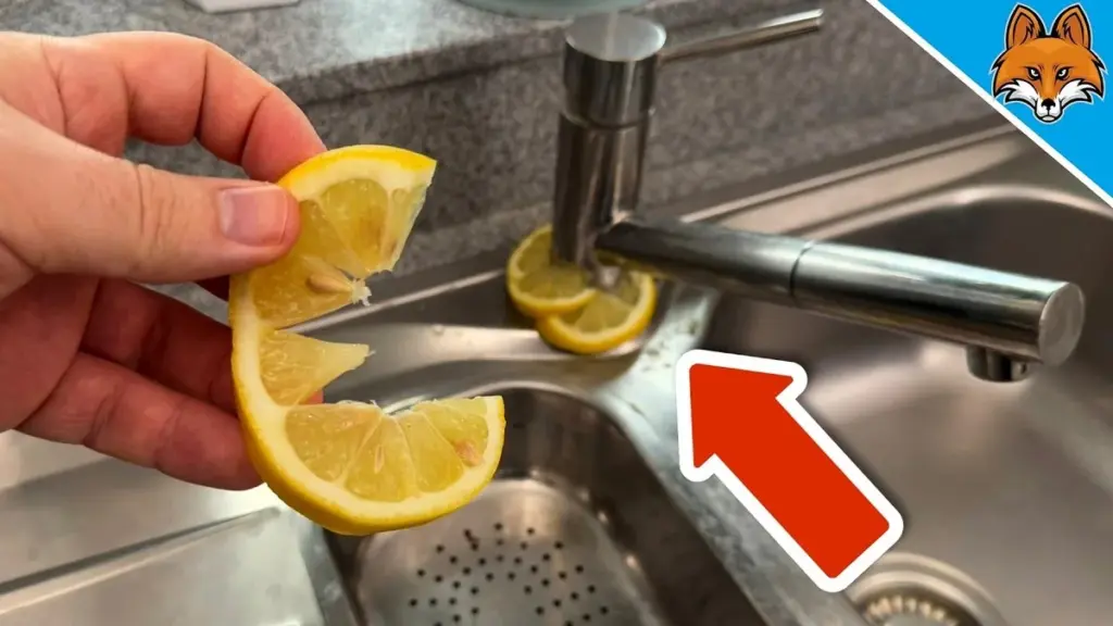Citronová kůra na vodovodním kohoutku: Jak odstranit vodní kámen za 5 minut