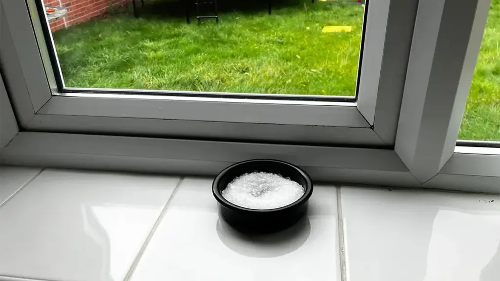Obyčejná sůl na okně? Proč odstraňuje plíseň lépe než chemické čističe.
