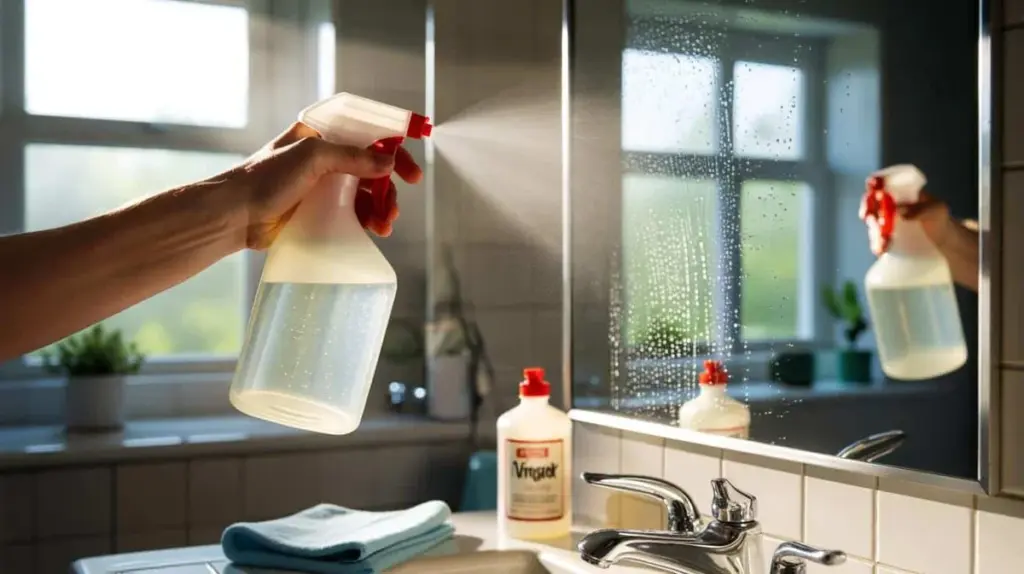 Ocet na zrcadla: zapomeňte na drahé čisticí prostředky navždy.