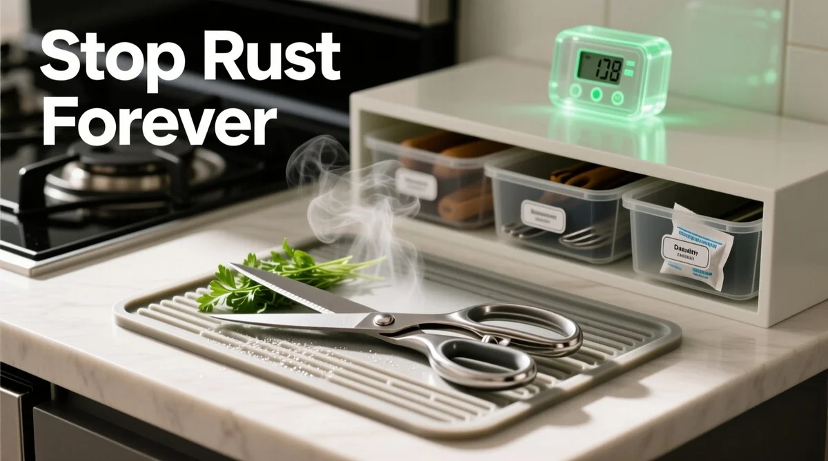 Proč dát kousek křídy do šuplíku s příbory? Starý trik proti korozi - image 2