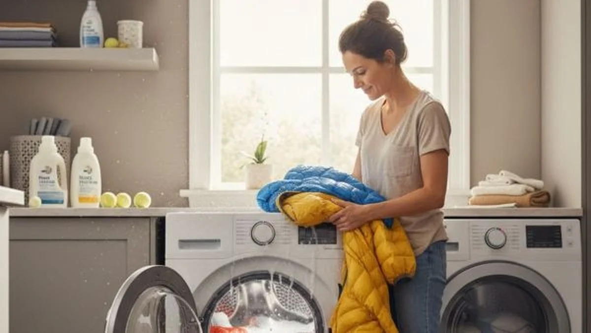 Proč dát tenisový míček do bubnové sušičky s peřinami - image 1