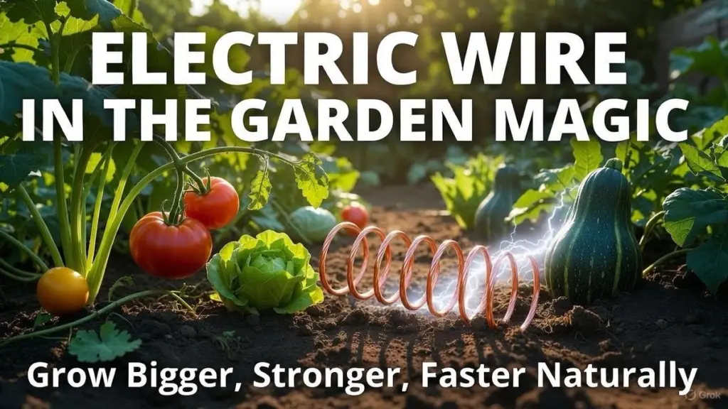 Vložte měděný drát do květináče a sledujte, jak rostliny ožívají.