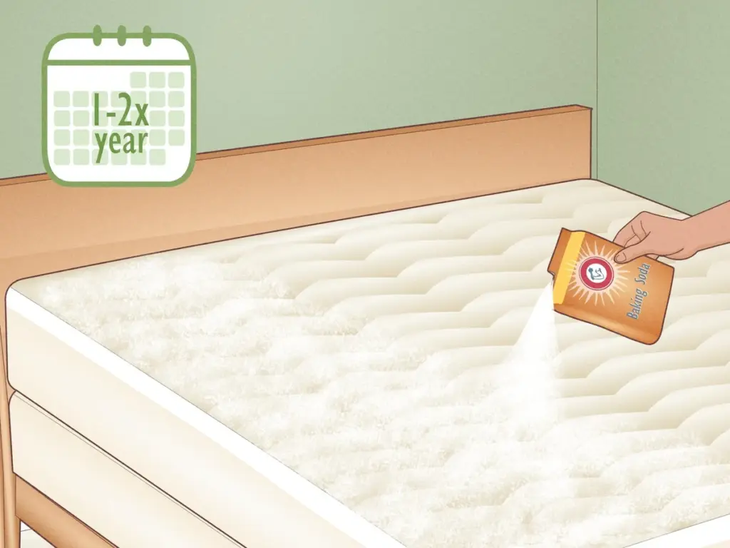 Jedlá soda na matrace: jak odstranit skvrny a pachy za pár korun.